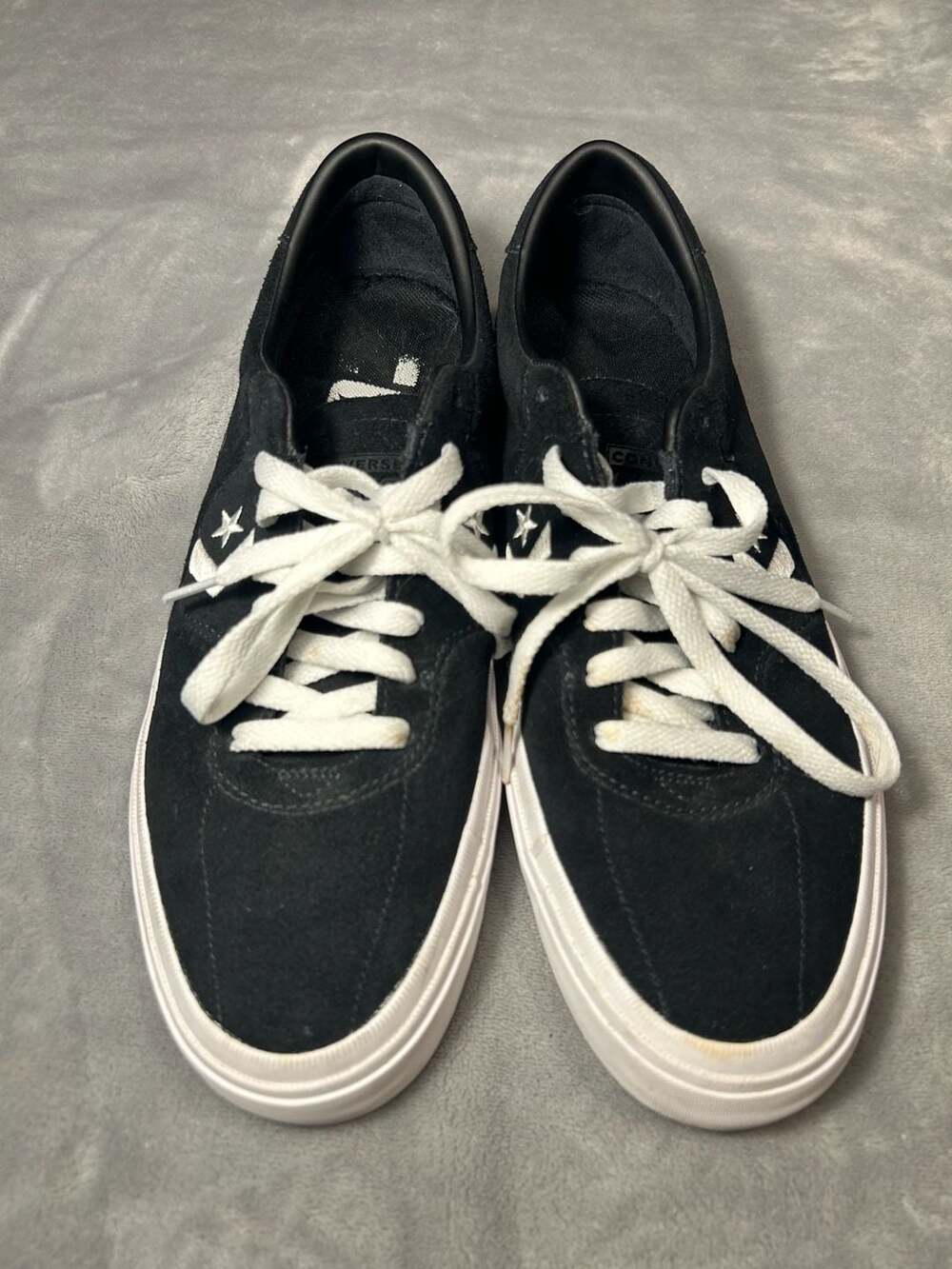 Converse Louie Lopez Pro OX Black White Skateboarding Shoes Men's Size 10